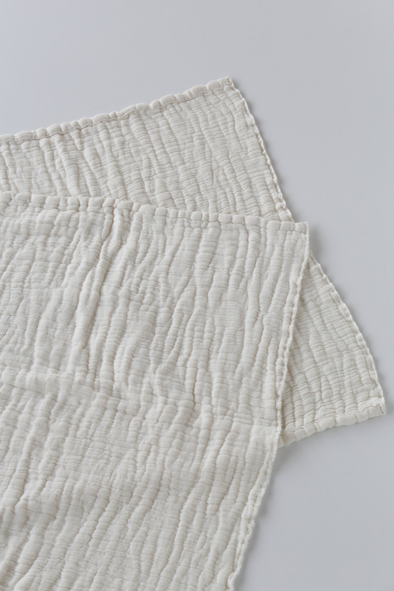 6重ガーゼ ブランケット 生成り