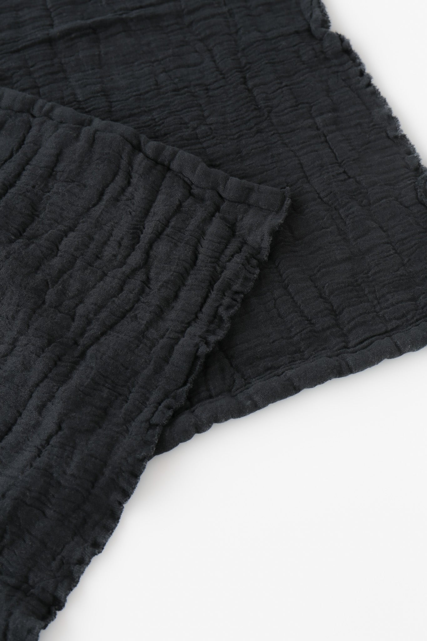 6重ガーゼ ブランケット 黒 – rofmia